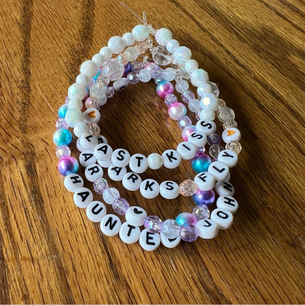 4 Taylor Swift Speak Now Album Friendship Bracelets for ERAS Tour